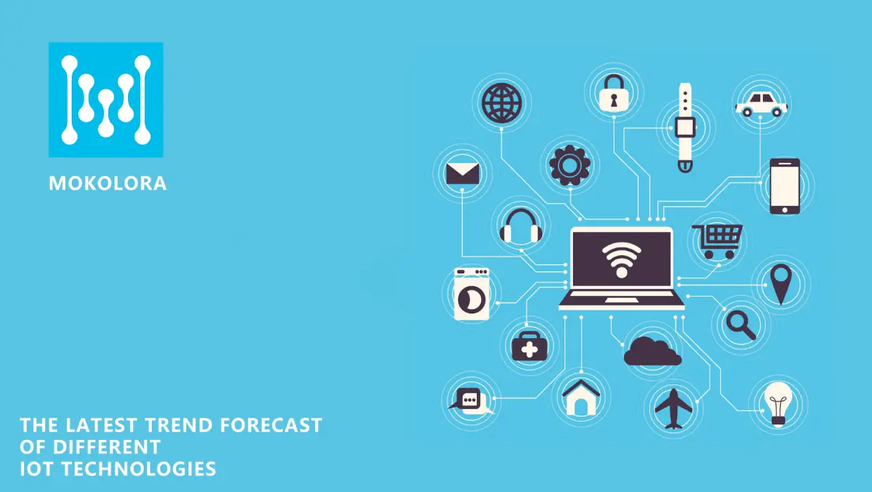 The latest trend forecast of different IOT technologies