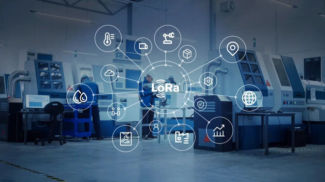 Qué significa LoRa para las soluciones de fabricación inteligente