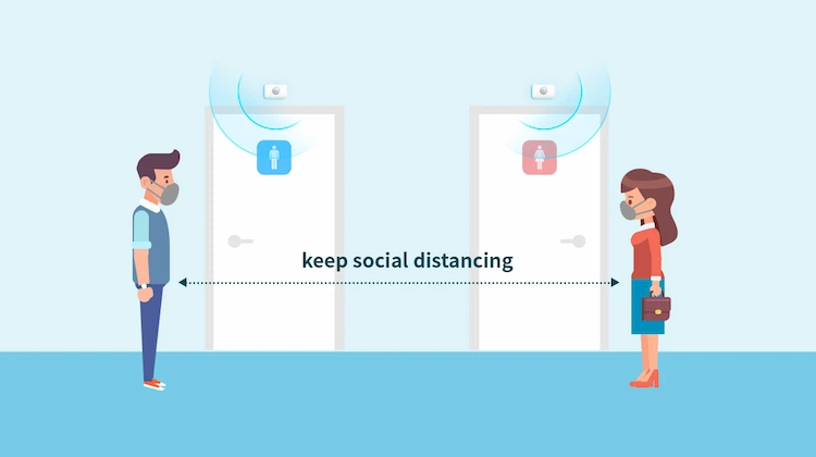 Garantizar el distanciamiento social