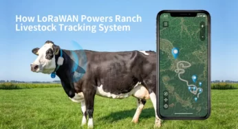 In che modo LoRaWAN alimenta il sistema di localizzazione del bestiame del ranch