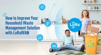 Hoe u uw oplossing voor huishoudelijk afvalbeheer kunt verbeteren met LoRaWAN
