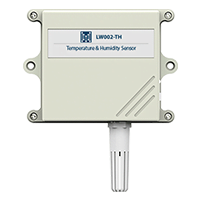 LW002-TH درجة حرارة LoRaWAN®&جهاز استشعار الرطوبة