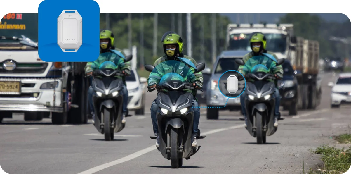 MOKOLoRa Bijdrage aan motorfietsvolgsysteem