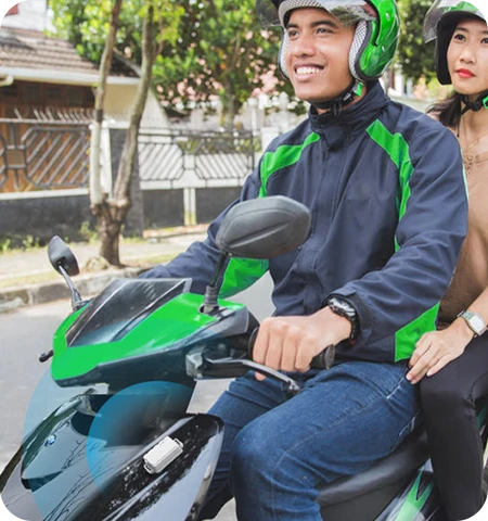 LW008-MT/MTP LoRaWAN Tracker in small vehicle tracking applications