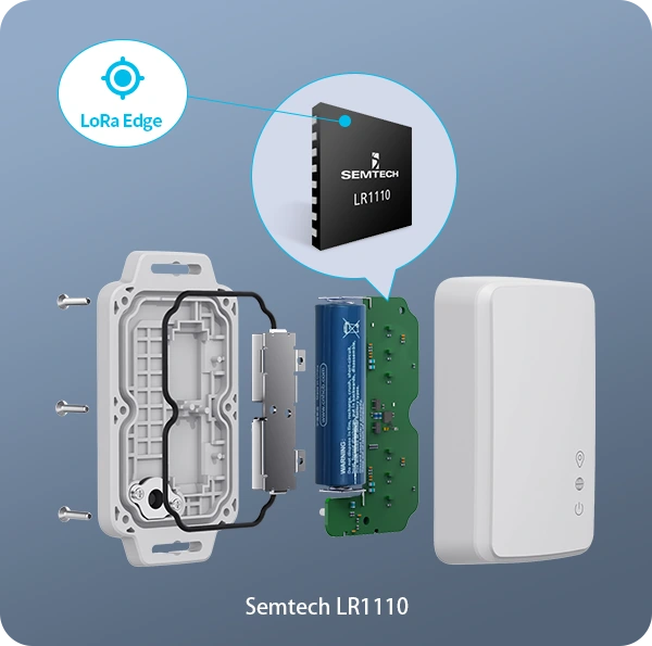 LoRa Edge positioning of LW008-MT/MTP LoRaWAN Tracker