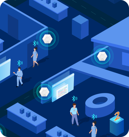 بوابة LW003-B Lorawan Bluetooth في تطبيقات إحصائيات التدفق في الموقع