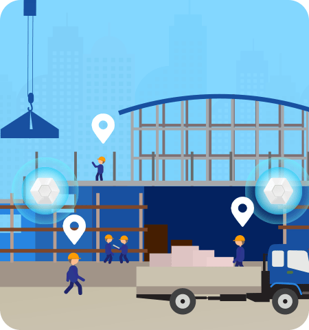 بوابة LW003-B LoRawan Bluetooth في تطبيقات مراقبة المواقع