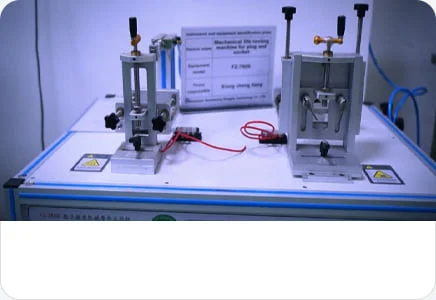 Mechanical life testing machine for plug and socket of MOKO